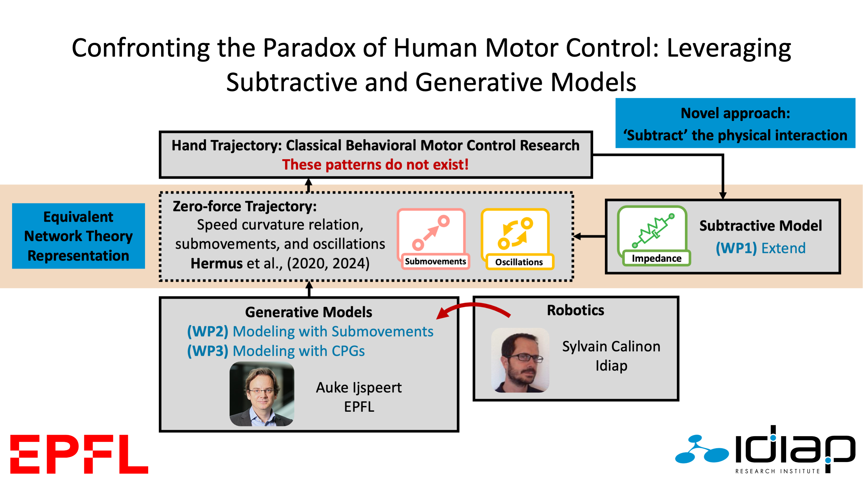 Overview of Ambizione project: human motor control and robotic manipulation